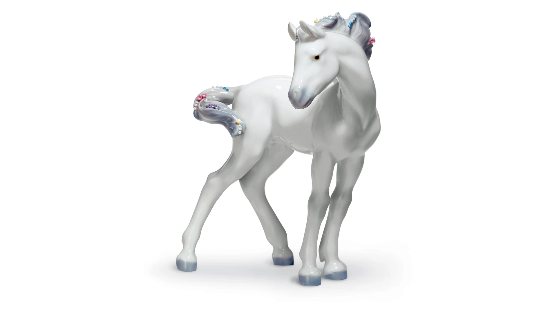 Фигурка Lladro Лошадь 23х20 см, фарфор