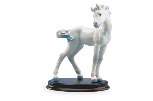 Фигурка Lladro Лошадь 23х20 см, фарфор