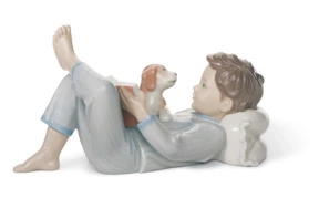 Фигурка Lladro Я расскажу тебе сказку 15х9 см, фарфор