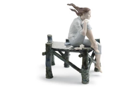 Фигурка Lladro Закат на пирсе 22х31 см, фарфор
