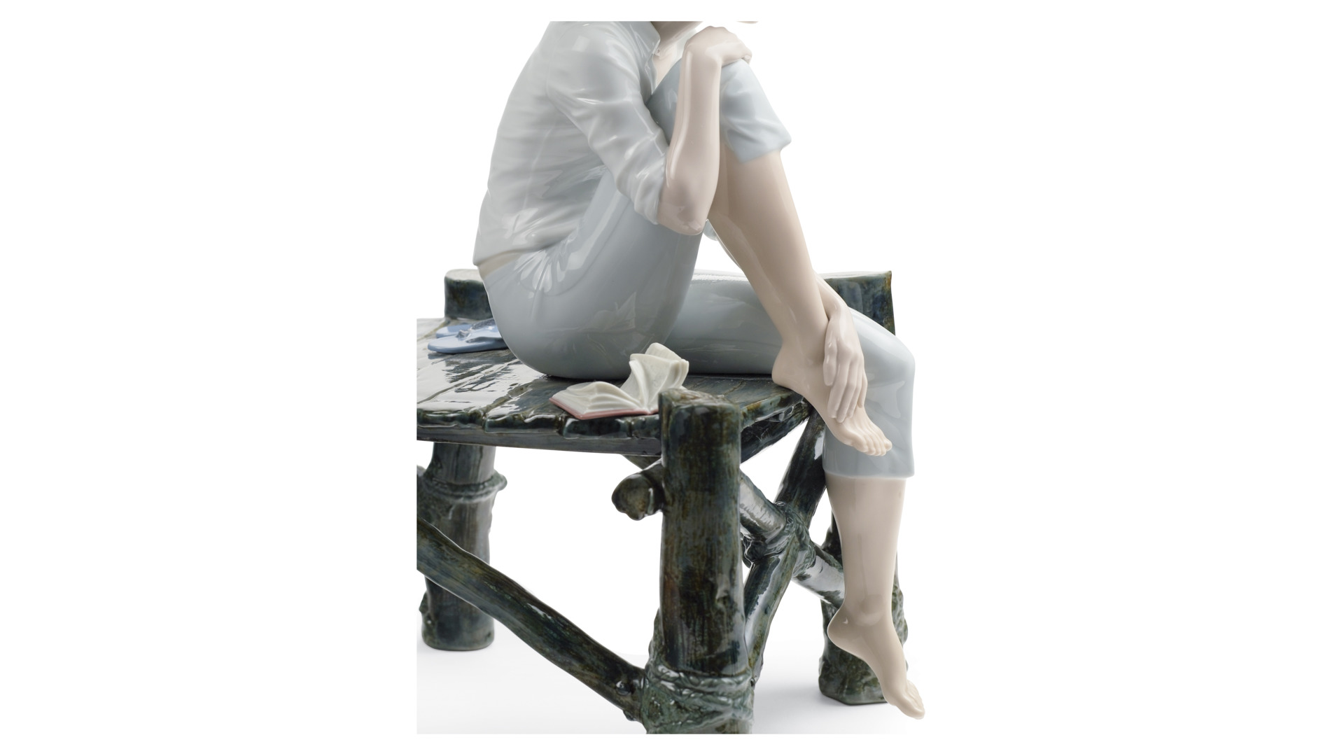 Фигурка Lladro Закат на пирсе 22х31 см, фарфор