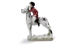Фигурка Lladro Маленькая всадница 23х27 см, фарфор