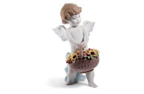 Фигурка Lladro Небесный урожай, к 60 юбилею 10х17 см, фарфор