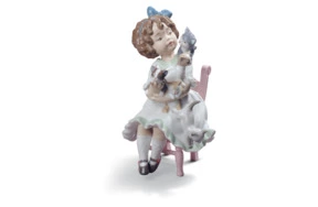 Фигурка Lladro Моя маленькая семья 13х22 см, фарфор