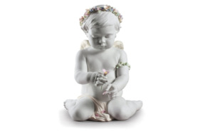 Фигурка Lladro Херувим любви 28х36 см, фарфор