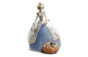 Фигурка Lladro Золушка 17х24 см, фарфор