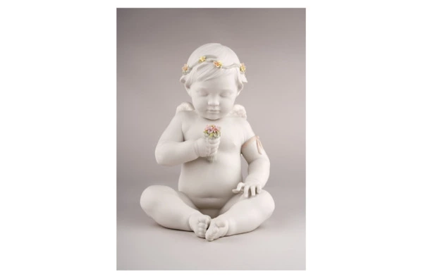 Фигурка Lladro Небесный ангел 32х32 см, фарфор