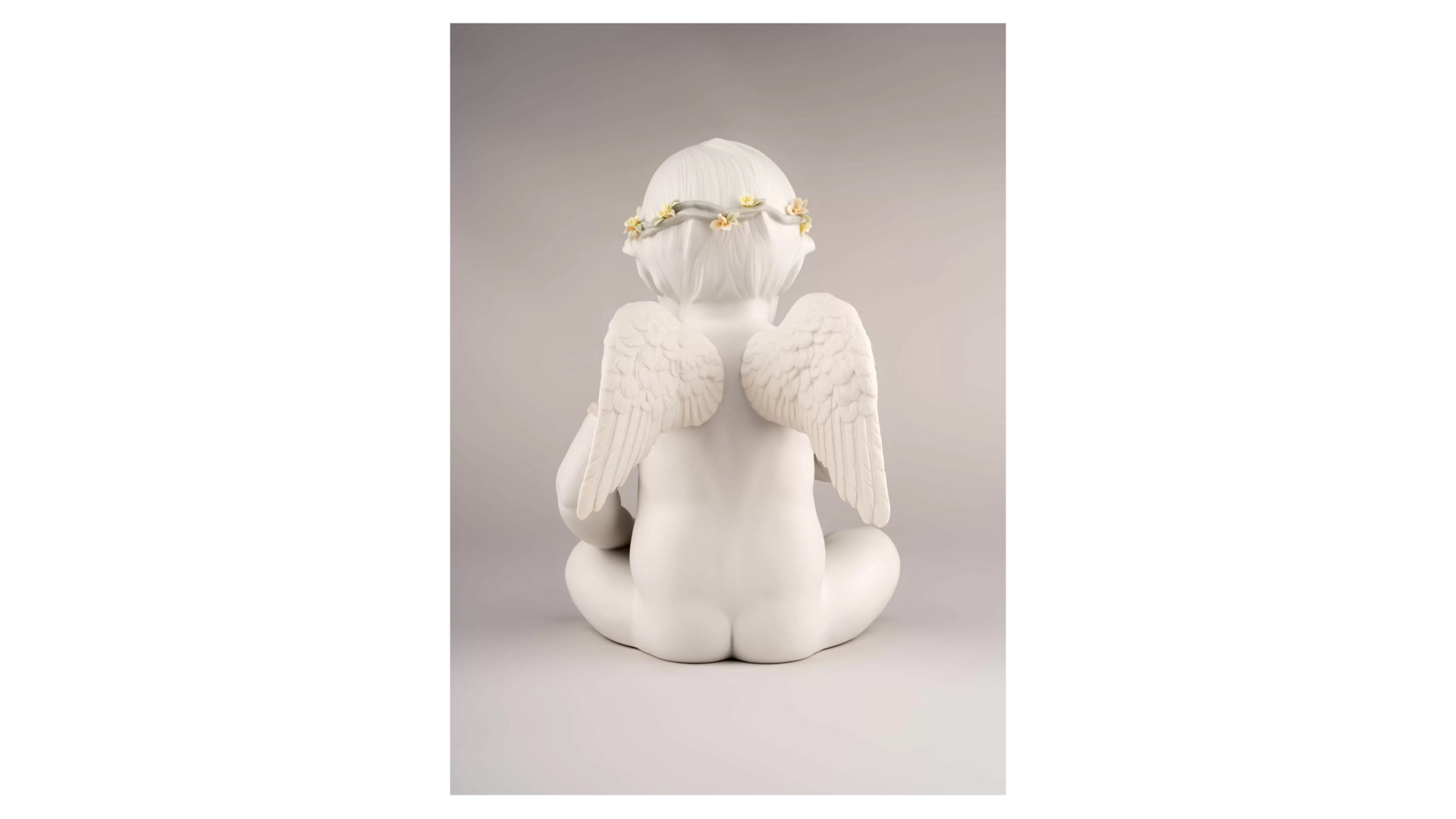 Фигурка Lladro Небесный ангел 32х32 см, фарфор