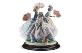 Фигурка Lladro Три сестры 34х35 см, фарфор