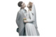Фигурка Lladro Поцелуй на память 12х19 см, фарфор