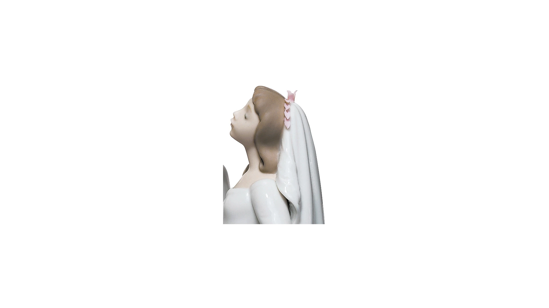 Фигурка Lladro Поцелуй на память 12х19 см, фарфор