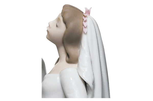 Фигурка Lladro Поцелуй на память 12х19 см, фарфор