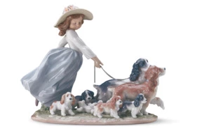 Фигурка Lladro Парад щенков 31х24 см, фарфор