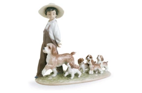 Фигурка Lladro Маленькие исследователи 27х25 см, фарфор