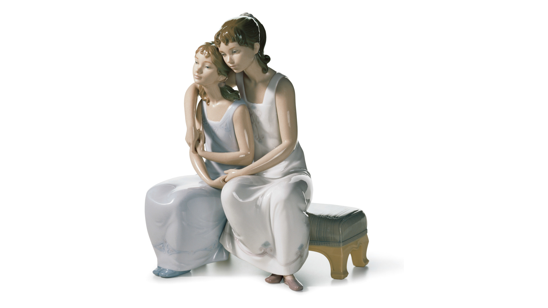 Фигурка Lladro Моя сестричка-моя подружка 20х26 см, фарфор