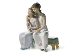 Фигурка Lladro Моя сестричка-моя подружка 20х26 см, фарфор