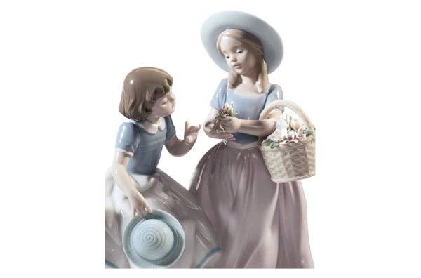 Фигурка Lladro Подружки 20х25 см, фарфор