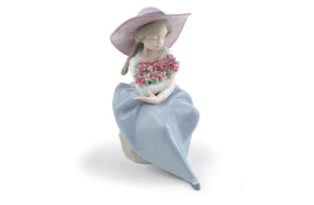 Фигурка Lladro Роскошный букет гвоздик 16х20 см, фарфор