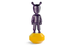 Фигурка Lladro Гость пурпурный на желтом 11х30 см, фарфор