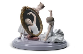 Фигурка Lladro У меня получается 25х21 см, фарфор