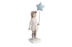 Фигурка Lladro Следуй за своей звездой 10х33 см, фарфор
