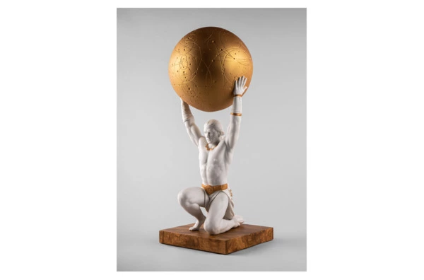 Фигурка Lladro Атлант 26х56 см, фарфор