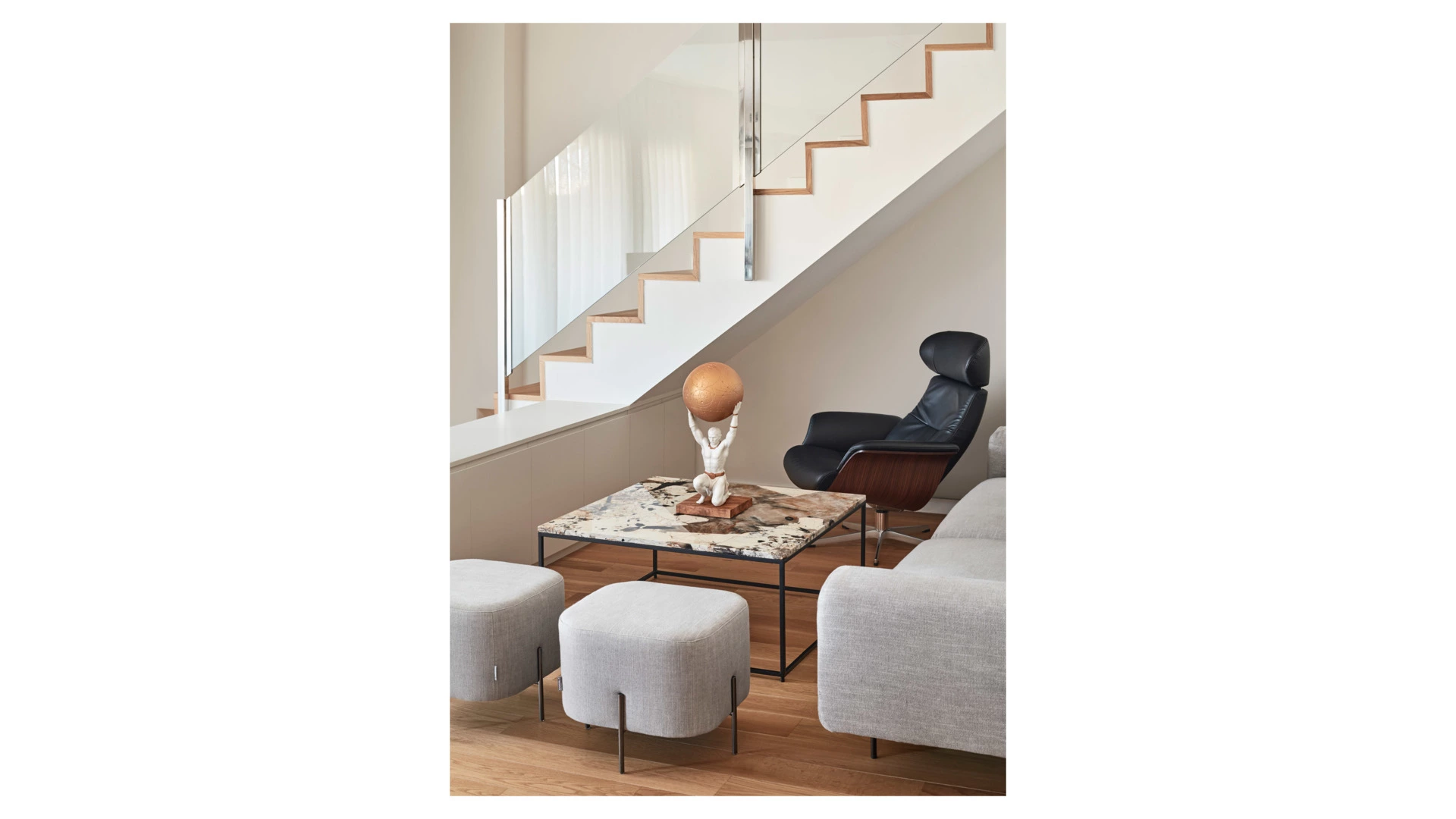 Фигурка Lladro Атлант 26х56 см, фарфор