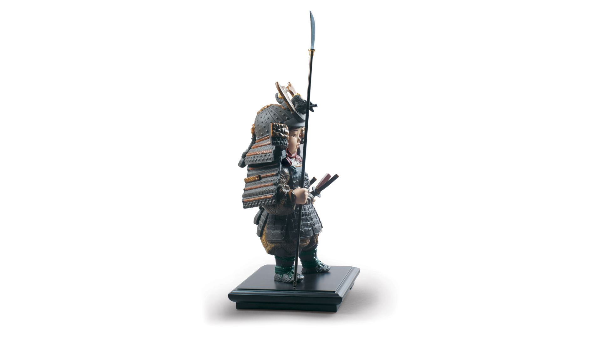 Фигурка Lladro Мальчик- самурай 20х46 см, фарфор