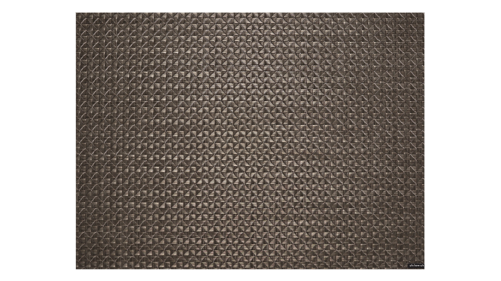 Салфетка подстановочная прямоугольная Chilewich Origami 36х48 см, темно-коричневая