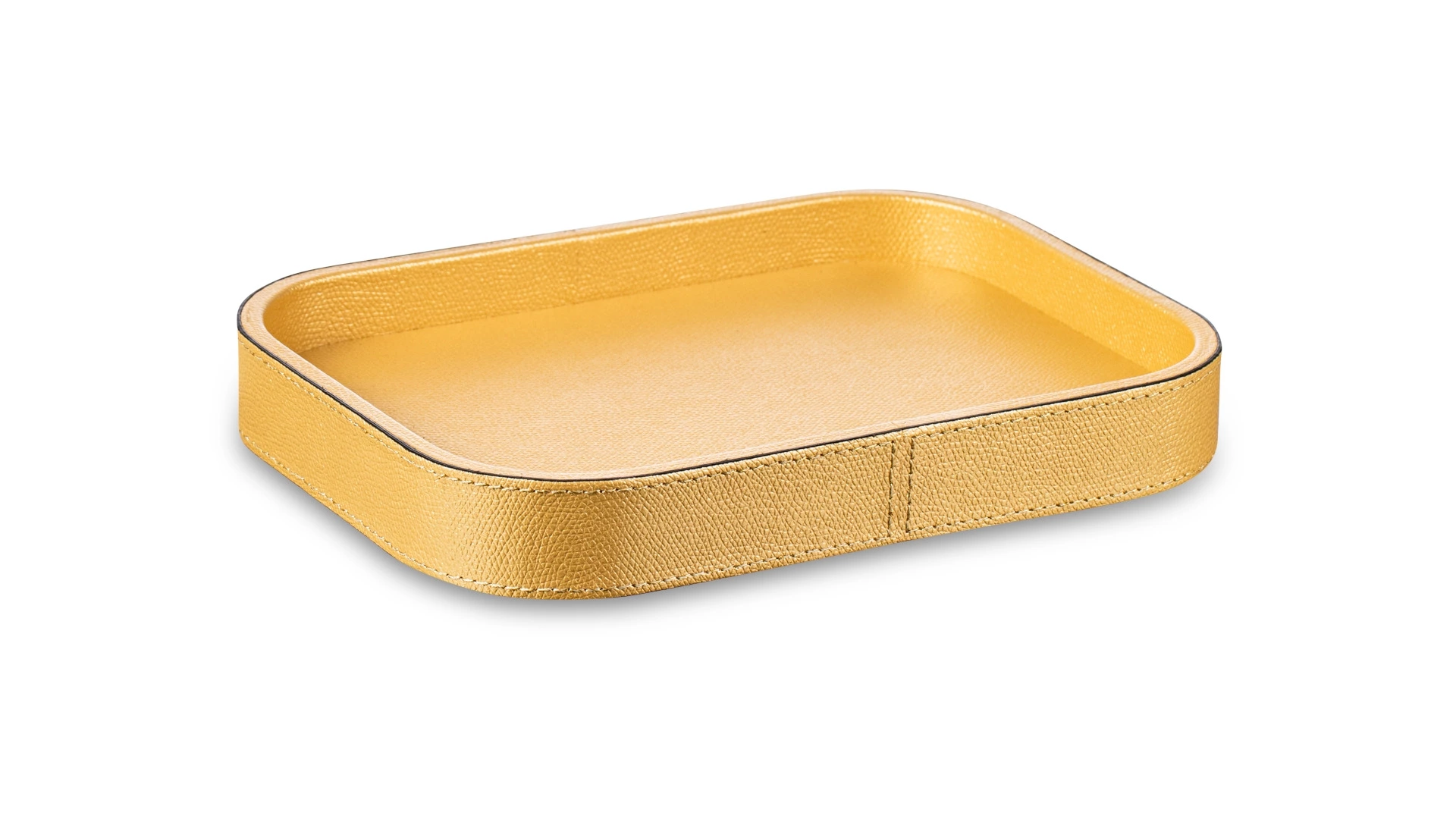 Поднос прямоугольный Giobagnara Поло 23,5х17 см, золотистый