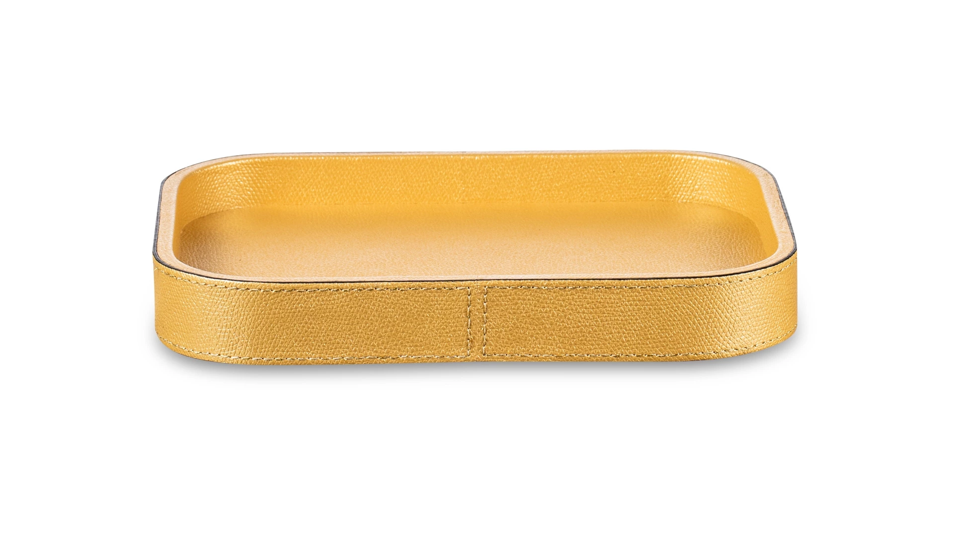 Поднос прямоугольный Giobagnara Поло 23,5х17 см, золотистый