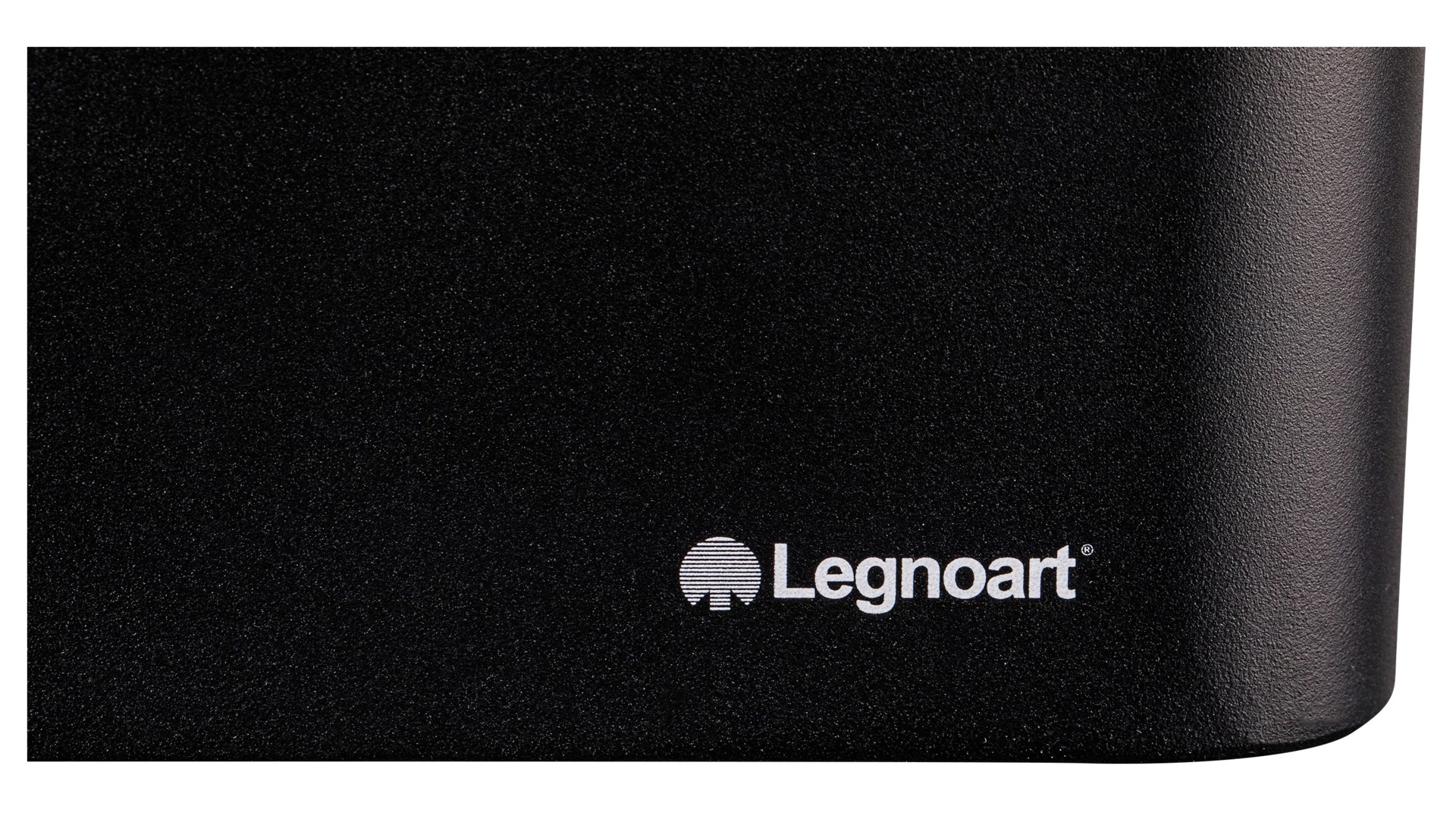 Хлебница с крышкой-доской Legnoart Crispy 40х20,5х17,5 см, крышка из дуба, металл, черная