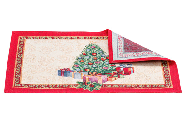 Салфетка декоративная Eurotex Рождественские подарки 33х45 см