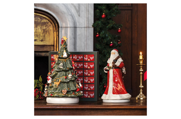Фигурка Villeroy&Boch Christmas Toys Memory Санта с подарками 34 см, фарфор