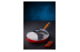 Сковорода с крышкой LAVA d28 см, 2,8 л, съемная деревянная ручка, чугун, красная