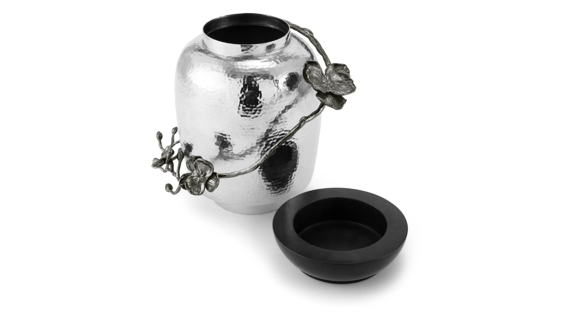 Ваза Michael Aram Чёрная орхидея 22 см