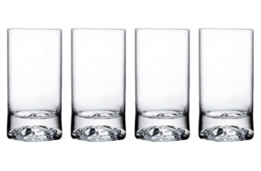 Набор стаканов для воды Nude Glass Клуб 280 мл, 4 шт, хрусталь