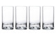 Набор стаканов для воды Nude Glass Клуб 280 мл, 4 шт, стекло хрустальное