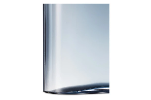 Ваза прямоугольная Nude Glass Слои 27,6 см, стекло хрустальное, синяя