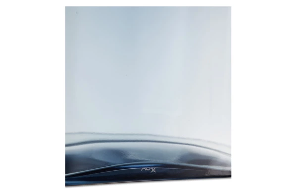 Ваза прямоугольная Nude Glass Слои 27,6 см, стекло хрустальное, синяя