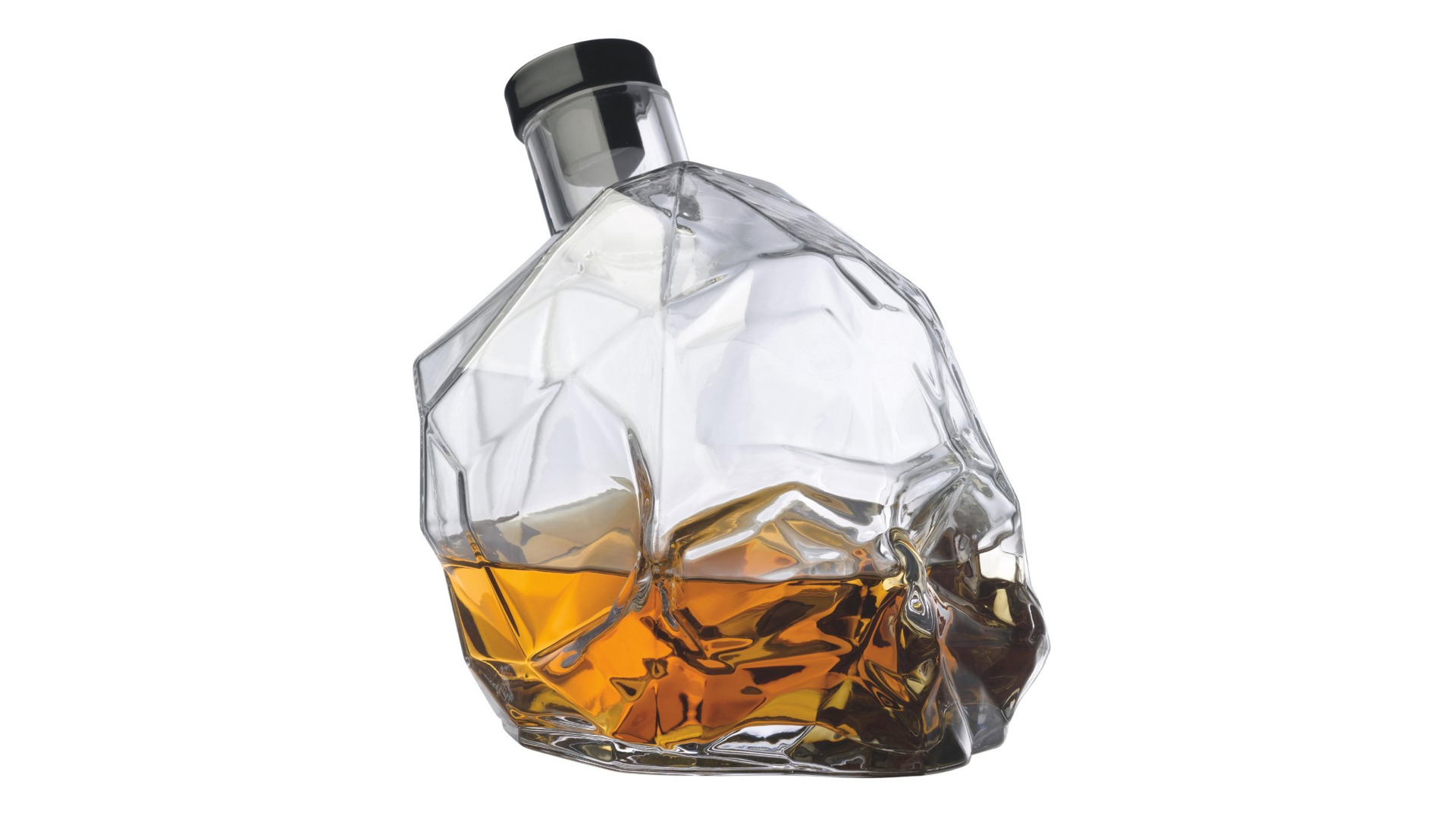 Графин для виски Nude Glass Мементо МориЧереп 750 мл, хрусталь