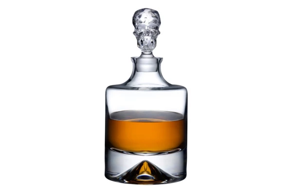 Набор из графина и 2 стаканов для виски Nude Glass Тень 1,25 л, 350 мл, стекло хрустальное