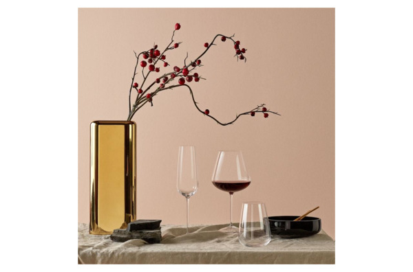 Бокал для красного вина Nude Glass Невидимая ножка Вертиго 650 мл, стекло хрустальное