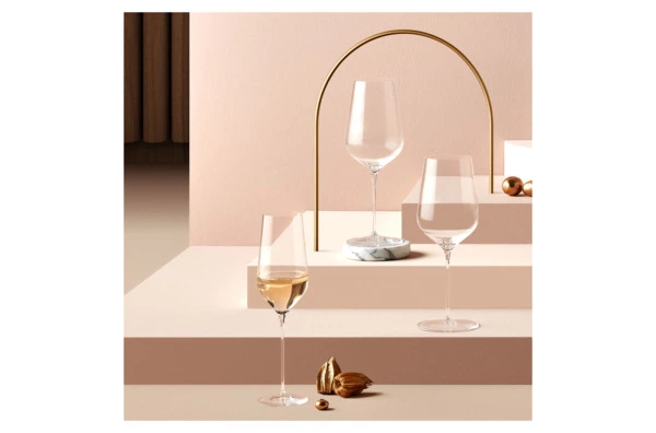 Бокал для красного вина Nude Glass Невидимая ножка Трио 510 мл, стекло хрустальное
