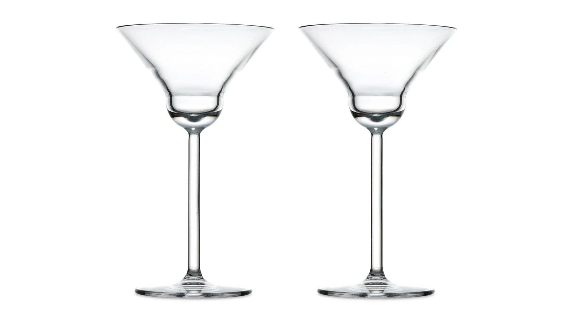 Набор бокалов для мартини Nude Glass Винтаж 190 мл, 2 шт, стекло хрустальное