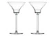 Набор бокалов для мартини Nude Glass Винтаж 190 мл, 2 шт, стекло хрустальное