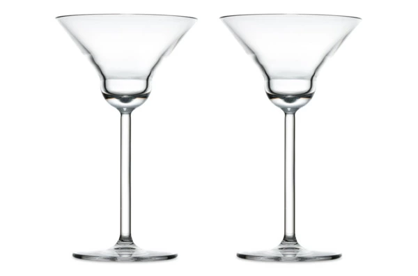 Набор бокалов для мартини Nude Glass Винтаж 190 мл, 2 шт, стекло хрустальное