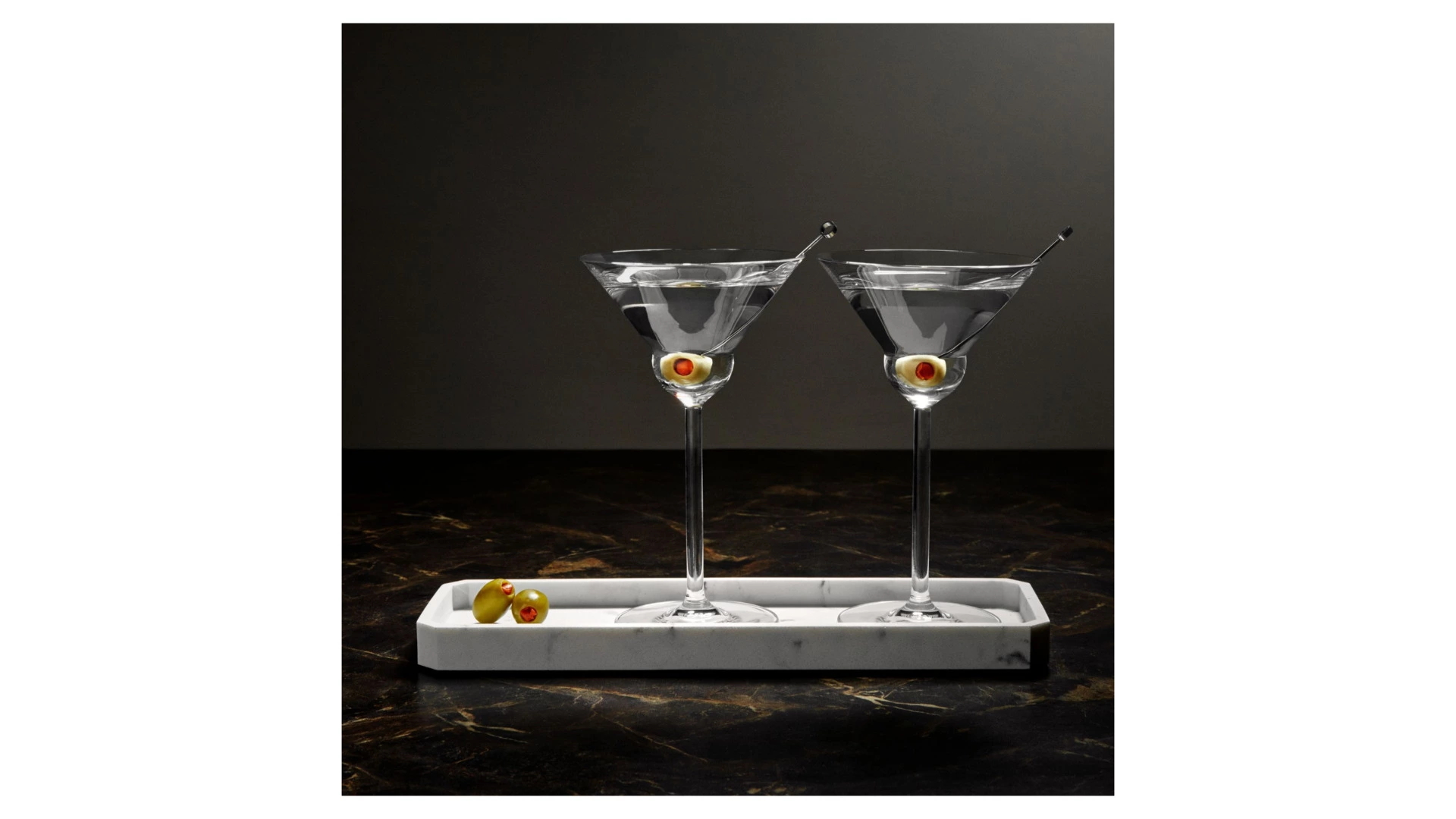 Набор бокалов для мартини Nude Glass Винтаж 190 мл, 2 шт, стекло хрустальное