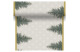 Скатерть рулонная Duni Tete-a-Tete D-Cel Trees in Gold 0.4x4,8 м, целлюлоза