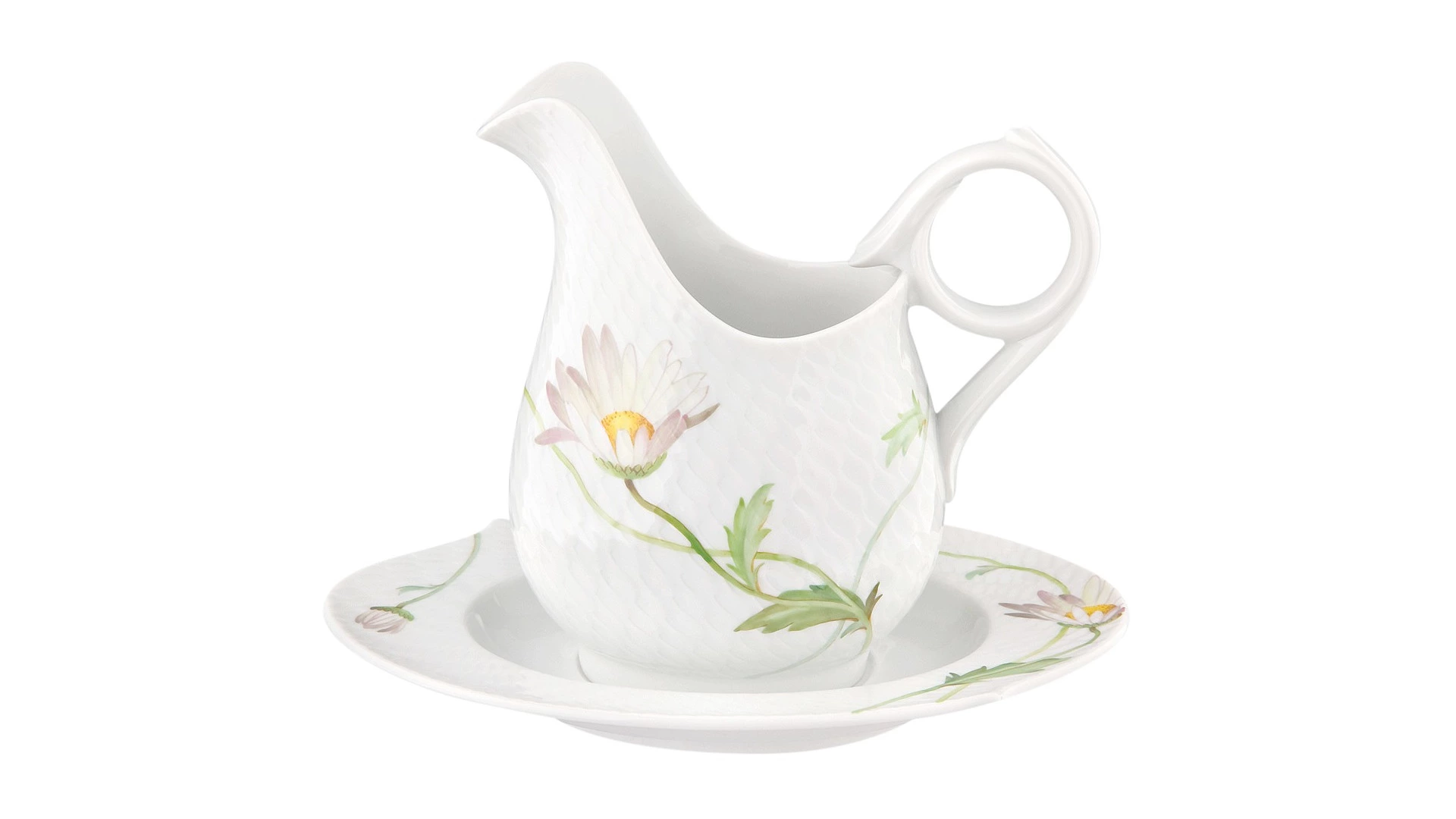 Сервиз столовый Meissen Игра волн, рельеф, маргаритка на 6 персон 23 предмета